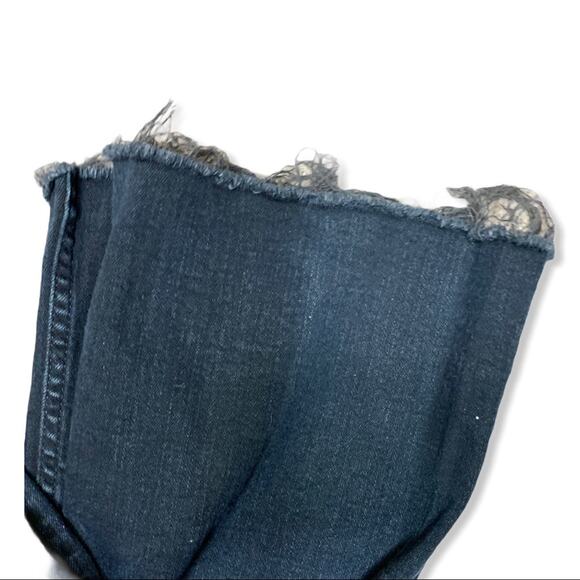 ALL SAINTS Heidi Raw Hem Gray Women's Bootcut Jeans 27 - Picture 4 of 8